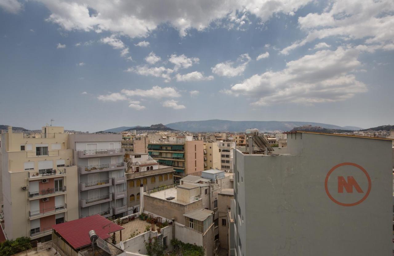 Spacious Modern Apartments With Great Rooftop View Atény Exteriér fotografie