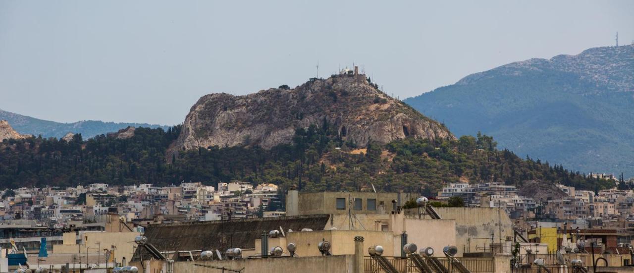 Spacious Modern Apartments With Great Rooftop View Atény Exteriér fotografie
