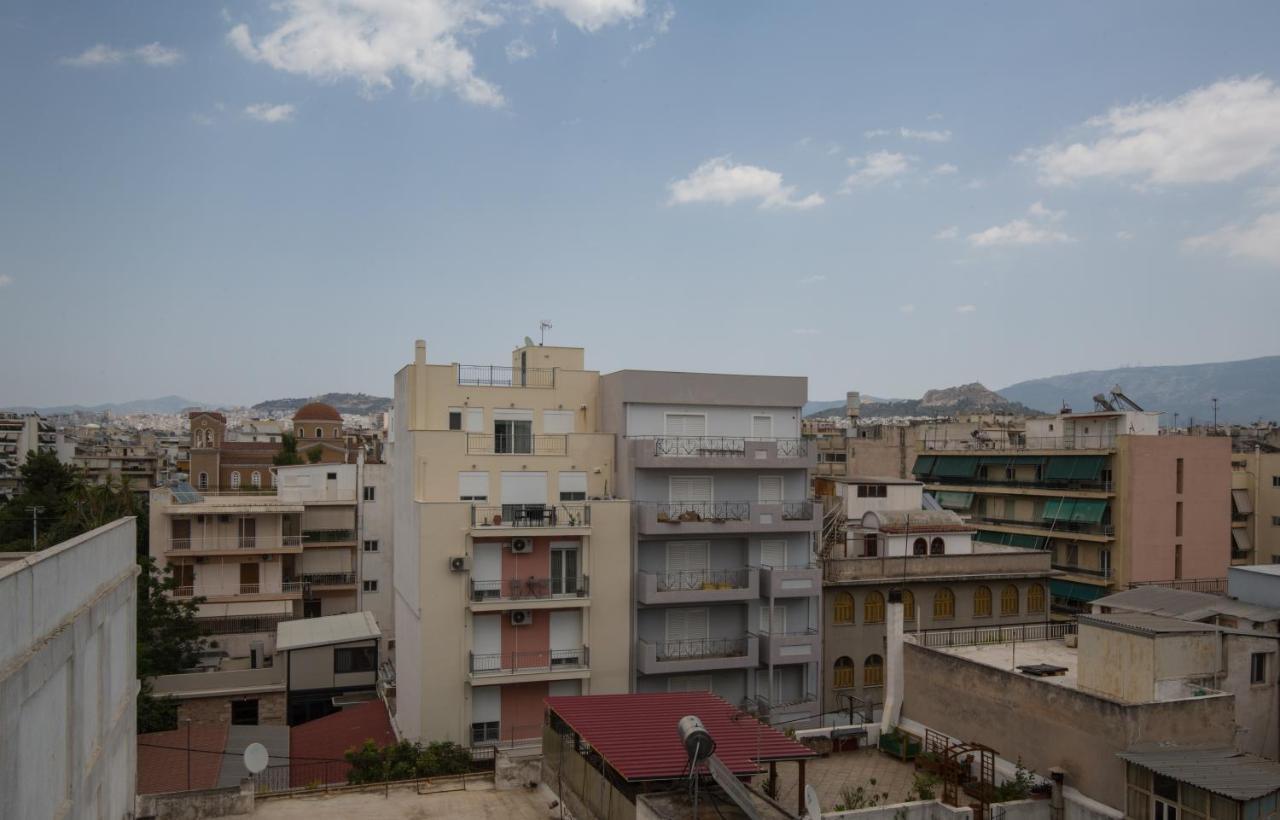 Spacious Modern Apartments With Great Rooftop View Atény Exteriér fotografie