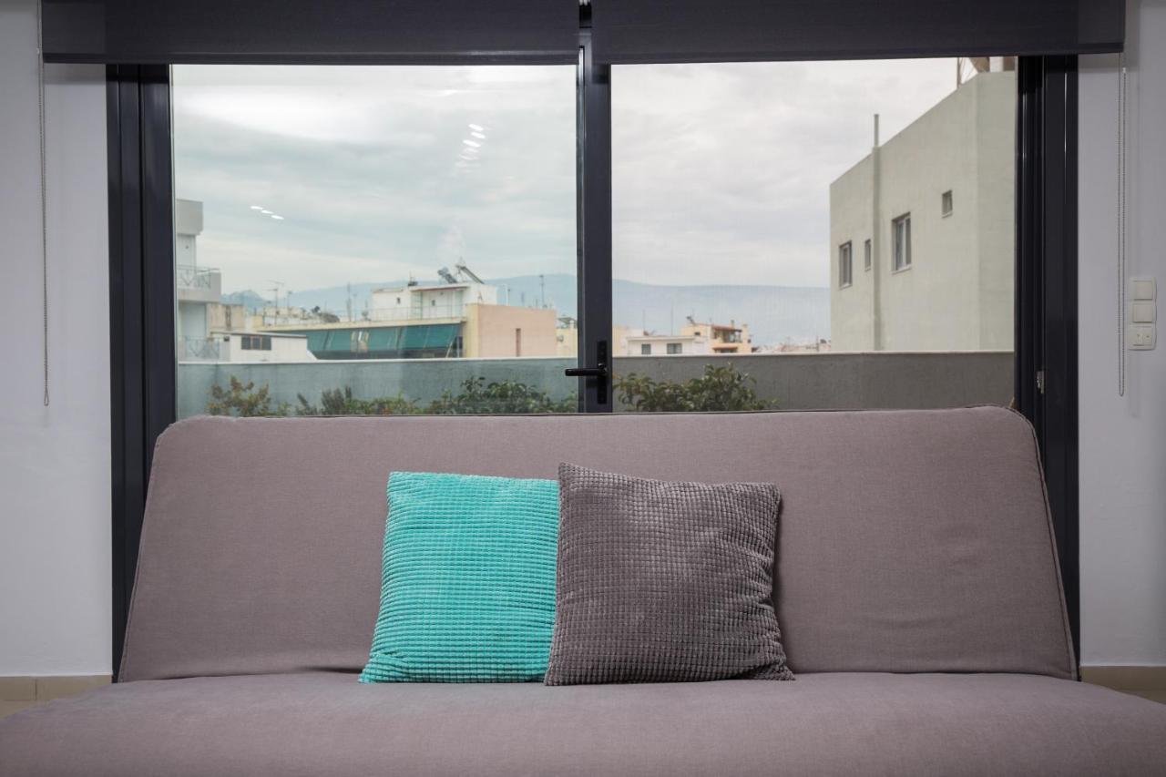 Spacious Modern Apartments With Great Rooftop View Atény Exteriér fotografie