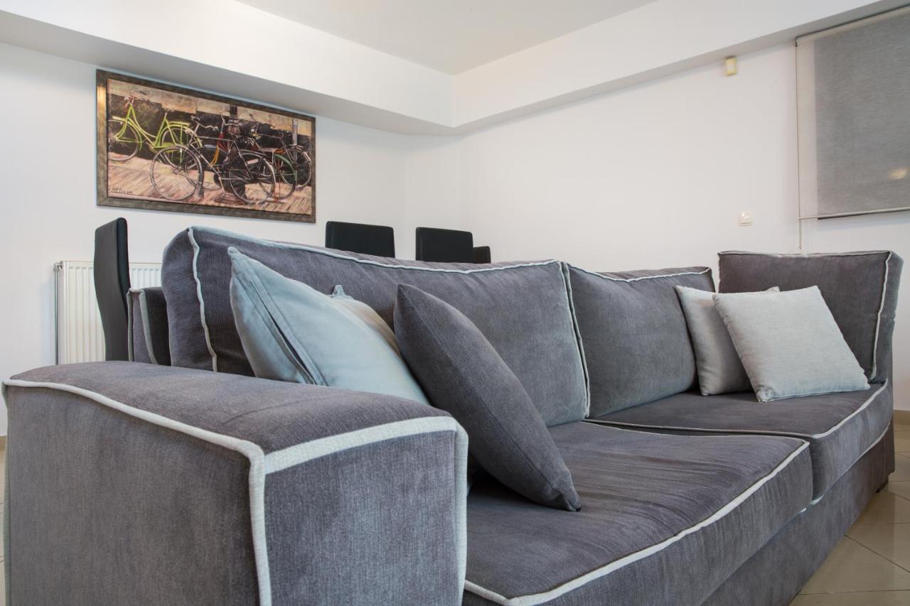 Spacious Modern Apartments With Great Rooftop View Atény Exteriér fotografie